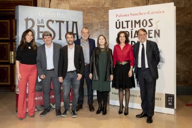 Presentación de las novelas ganadora y finalista Premio Planeta