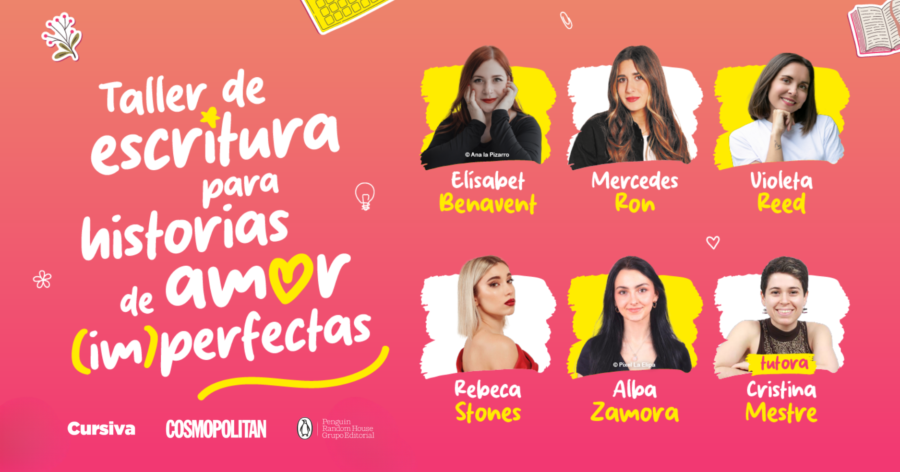 Cursiva y Cosmopólitan lanzan un curso inédito de escritura romántica