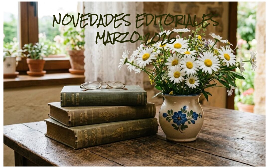 NOVEDADES EDITORIALES MARZO 2026