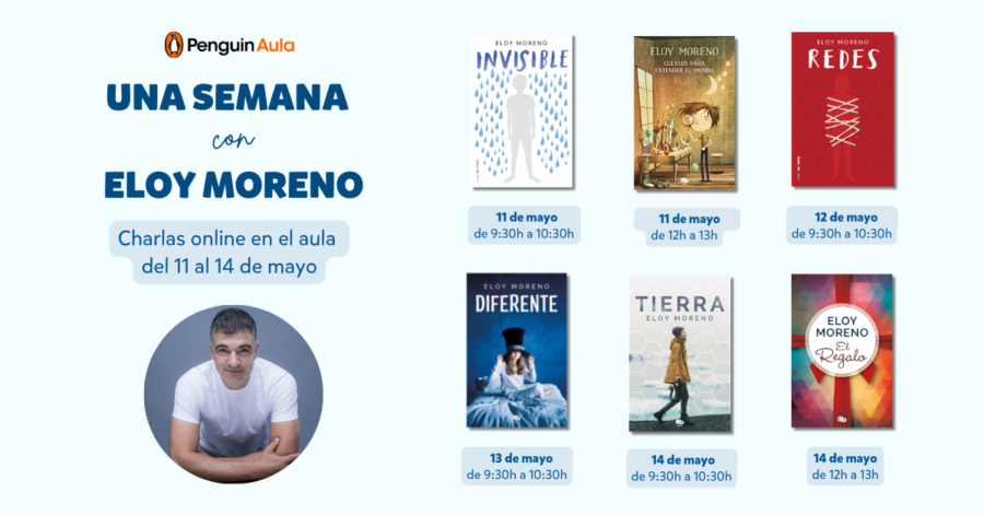Eloy Moreno se reunirá con más de 30.000 alumnos Eloy Moreno se reunirá con más de 30.000 alumnos